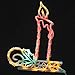 Vickerman Lighted LED Burning Candle Christmas Window Silhouette Decoration, 17