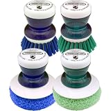 Gemco 82-1902 Li'l Scrubbers Dishwashing Set, Set of 4