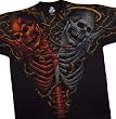 Soul Brothers Angel and Devil T-Shirt, Liquid Blue Full Shirt Designs