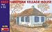 Mini Art Plastics East European Village House