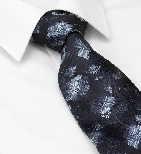 Autograph Pure Silk Floral Print Tie