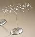 Metal Jewelry Stand Tree with an Antique Silver & Gold Finish
