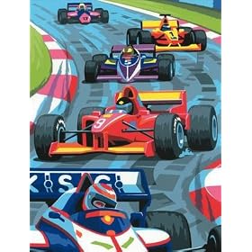 KSG - Masterpiece Junior Paint by Number Grand Prix