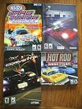Lot 4 PC Racing Games Hot Rod Trackmania Corvette NHRA