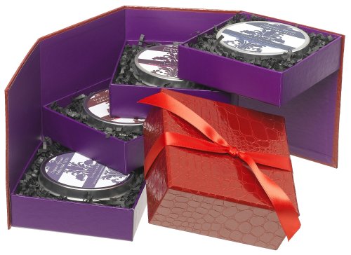 Caranda Fine Foods Sampler Gift Set Of Four Black Teas, 5-Ounce Box by Caranda Fine Foods