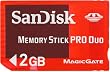 SanDisk - Memory Stick Pro Duo Speicherkarte (2GB)