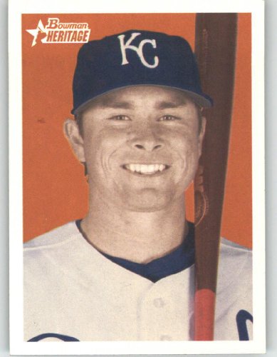 2006 Bowman Heritage Mini #47 Mark Teahen - Kansas City Royals (Baseball Cards)