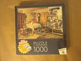 Old-Fashioned Kitchen, 1000 Piece Foam Backed Jigsaw Puzzle Made by Wrebbit