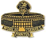 2 Patch Pack - 1971 Pittsburgh Pirates World Series MLB Baseball Patches Cooperstown Collection