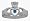 Ladies 10 Karat White Gold Blue Topaz Claddagh Ring - 6.25