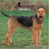 AIREDALE DOG 2009 WALL CALENDAR NEW SEALED