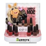 Opi Muppet Collection Simply Moi! Set of 12 Includes : Display