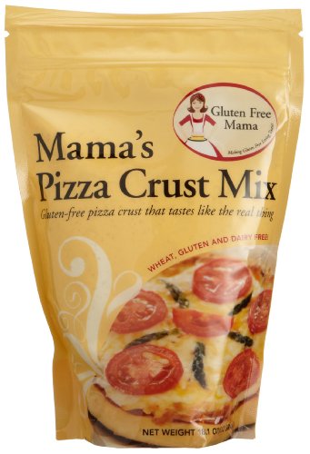 Gluten Free Mama, Mama's Pizza Crust Mix, 18.1-Ounce Pouches (Pack of 5)