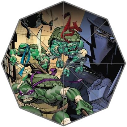 RainbowRain Idw Tmnt Custom Foldable Umbrella 01