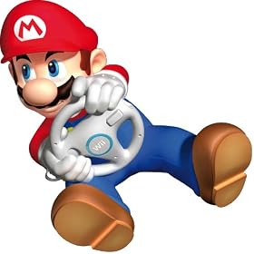 Sticker Autocollant Enfant Mario Kart 80x80cm