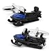 Cufflinks Inc Black Snow Mobile Cufflinks (NA1097)