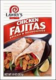 Lawry's, Seasoning Blend, Chicken Fajita, 1-Ounce Packets (Pack of 24)