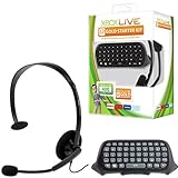 Microsoft Xbox 360 Live 12 Month Gold Starter Kit with Chatpad Headset 400 Points Bundle
