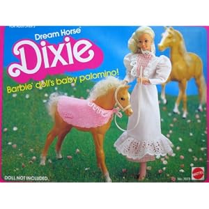 Barbie Dream Horse Dixie Baby Palomino (1983)