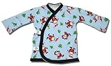 Happy Santa Side Snap-T; Available in Preemie Size (3-6lbs)