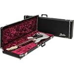 SAVE $59.01 - Fender Strat/Tele DLX Hard Case - Black/Magenta Guitar Case $159.99