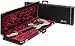 Fender Strat/Tele DLX Hard Case - Black/Magenta Guitar Case