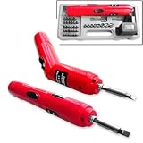 Buy 41 piece 3.6V Foldable Cordless Screwdriver Kit by Generic