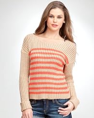 Shaker Knit Stripe Sweater