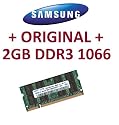 Samsung original 2 GB 204 pin SO-DDR3-1066 (PC3-8500) 128Mx8x16 double side (M471B5673EH1-CF8)