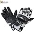 51n9Glw4fPL. SL75  Xelement Black and White Leather Motorcycle Racing Gloves
