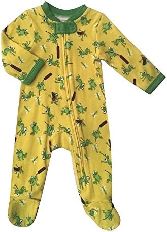 Baby Boys "Happy Frogs" Footie - (Size 0-3 Months)