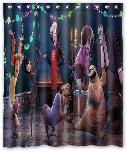 Brand New Stylish Design Hotel Transylvania 2 Frankenstein Shower Curtain Bathroom Waterproof Drapery/Panels/Treatment Polyester 60"(w) x 72"(h) Inches