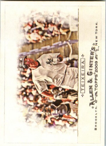2009 Topps Allen and Ginter Mini #137 Mark Teixeira - New York Yankees (Baseball Cards)