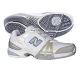 Ladies New Balance WCT1004W D Shoe - White Blue Silver by New Balance