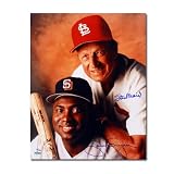 St. Louis Cardinals/San Diego Padres Stan Musial/Tony Gwynn Autographed 