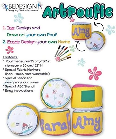 ArtPoufie - Craft My First personalize pouf Kit