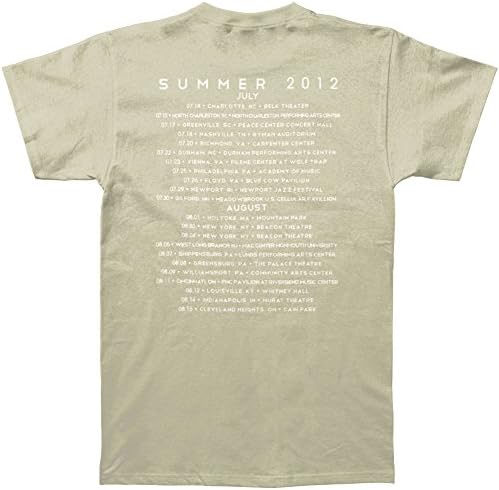 Jackson Browne Men's Guitar Logo Sarah Watkins Name T-shirt XX-Large Sage