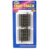 HO True-Track 2 Straight (4) by Atlas Model Railroad