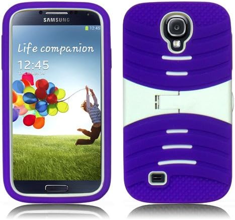 Purple Samsung Galaxy S5 Heavy Duty Rugged Case Skin - Otterbox Style