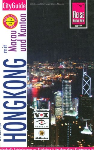 City Travel Guides Discounted  Bücher : Hongkong, Macau und Kanton