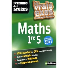 Maths 1e S : Programme 2011