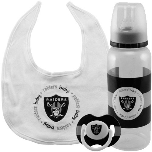 NFL  Oakland Raiders Baby Gift Set