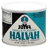 Joyva Vanilla Halvah, 16-Ounce Cans (Pack of 3)