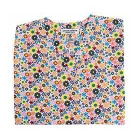 Summer Vacation V-Neck Medical Scrub Top (XS-3X) SIZES RUN LARGE!