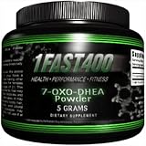 1Fast400 7-OXO-DHEA Powder, 5-Grams