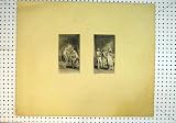 1782 ANTIQUE PRINT ROMANCE MEN WOMEN INTERIOR HOUSE