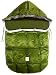 7A.M. Enfant Le Sac Igloo Footmuff, Converts into a Single Panel Stroller and Car Seat Cover - Kiwi, Large