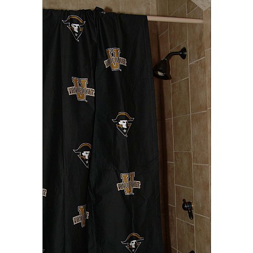 Vanderbilt Commodores Shower Cover Curtain from College Covers