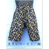 ロングトランクス　ペーズリー柄　紺、緑　Ｍ、Ｌ　840円