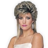 80s Sprayed (Mixed Blonde) Wig Adult